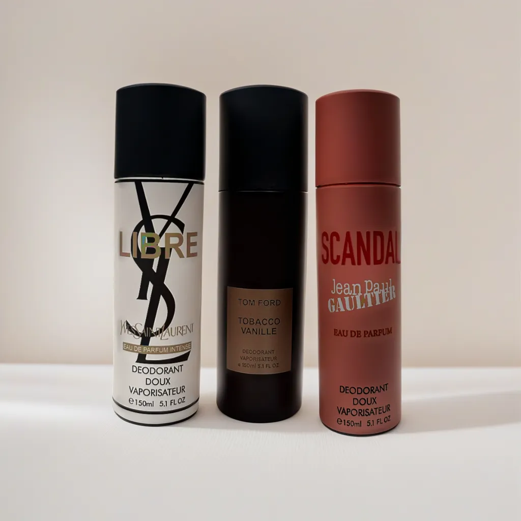 Seductive Trio: Libre By YvesSaintLaurent ,Tom Ford Tobacco Vanille and Scandal by Jean Paul Gaultier